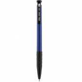 Ручка кулькова Deli EQ00330 синiй Daily 0,7 автомат гумовий грип, синiй корпус