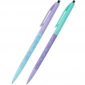 Ручка Kite K21-361-2 синiй РК Flowers автом.