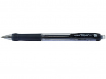 Ручка кулькова Zebra (2)BN1-BK чорний автоматичний Tapli з довгий стрижень 0.7mm чорний