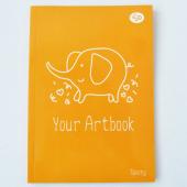 Блокнот Profiplan 902736 А5 64ар "Artbook "Spoony", elephant