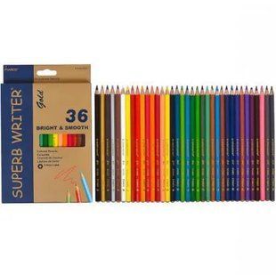 Олівці кольорові Marco SuperB Writer 36 кольорів 4100G-36CB фото