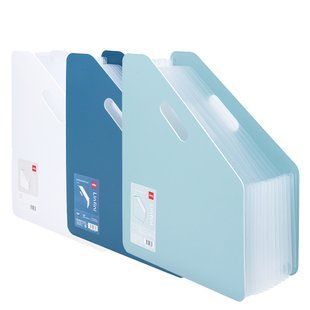 Папка-портфель Deli Linfini А4 картотека, 13 відд EF605 фото