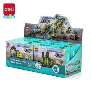 Конструктор Deli YP158 Peace Guard, 6в2 маленькi моделi збираються в 2 великi, 8+ YP158 фото