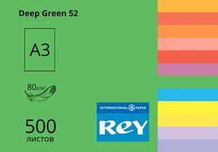 Папір офісний кольоровий насичений А3 80 гр/м2 500 арк Rey Adagio, темно-зелений 52 16.7391 фото