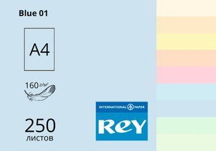 Папір офісний кольоровий Rey Adagio А4 250 арк пастель, 160 гр/м2, блакитний 16.7404 фото