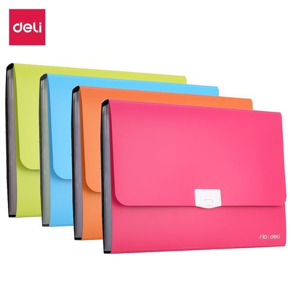 Портфель Deli 7вiд А4 Rio на замку E38125 фото
