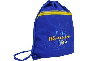 Сумка для взуття на два відділення з блискавкою 44*35, I am Ukrainian CF85761-01 фото