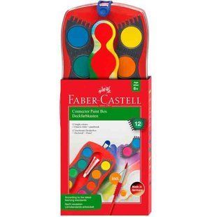 Фарби акварельні Faber_Castell Connector 12 кол сухi 125023 фото