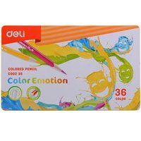 Олівці кольорові Deli Color Emotion 36 кольорів EC00235 фото