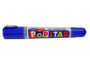 Маркер акварельний Zebra Popstar 2стор акварельний 2 мм/8 мм WYT 1 R фото