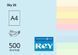 Папір офісний кольоровий Rey Adagio А4 500 арк пастель, 80 гр/м2, блакитний 16.7570 фото 1