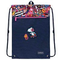Сумка для взуття Kite Snoopy, кишеня на блискавцi,синя SN22-601M-1 фото