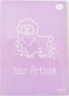 Блокнот м'яка обкл Profiplan А5 Artbook Spoony, 64 арк 902736 фото