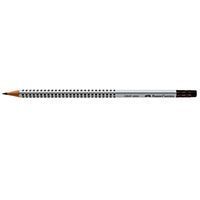 Олiвець графітовий Faber_Castell Grip 2001 трикутний, B, сірий 117001 фото
