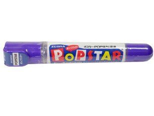 Маркер акварельний Zebra Popstar 2стор акварельний 2 мм/8 мм WYT 1 R фото
