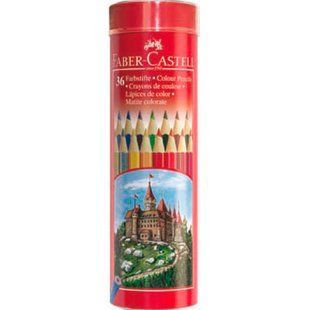 Олівці кольорові Faber_Castell Замок 36 кольорів 115828 фото