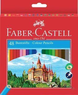 Олівці кольорові Faber_Castell Замок 48 кольорів 120148 фото