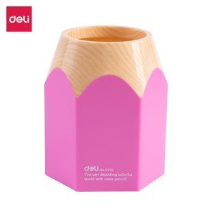 Підставка для ручок Deli Олівець пластик, 1 відд E9145 фото