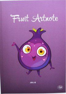 Блокнот м'яка обкл Profiplan А5 Fruit artnote Jolie, 64 арк 902835 фото
