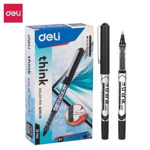 Ролер Deli Think 0,7 мм, чорний EQ20520 фото