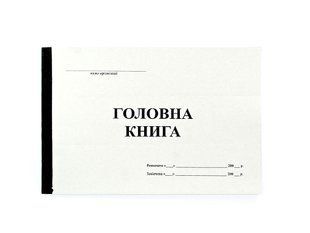 Головна книга А4 офсет, 100 арк - фото