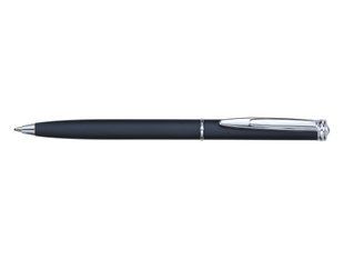 Ручка кулькова Flair Long Champ сатiн голд чорн корп з каменєм, синій 1014 фото