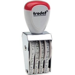 Нумератор Trodat стрічковий 4 розряди, 3 мм 1534 фото