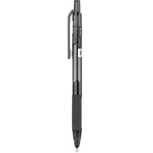 Ручка кулькова Deli Xtream авт. з гум.грип 0,7 мм, чорний EQ21-BK фото