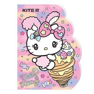 Блокнот м'яка обкл Kite А6 з фiгурною вирубкою, 60 арк HK23-223 фото