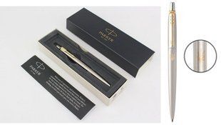 Ручка кулькова Parker Jotter Ukraine сталь з поз. Тризуб, синій 16 032_T001g фото