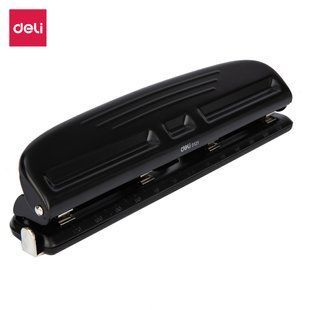 Дирокол Deli 10 арк метал 4 отвори E0121 фото