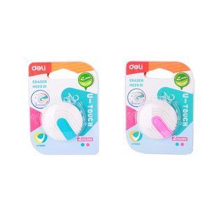 Гумка Deli U-Touch кругла з тримачем EH02901 фото