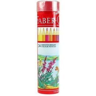Олівці кольорові Faber_Castell Замок 24 кольори 115827 фото