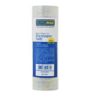 Скотч канцелярський Buromax 18 мм х 20 м, 40 мкм BM.7150-01 фото