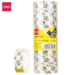 Скотч канцелярський Deli StickUp 18 мм х 30 м, 38 мкм E30065 фото