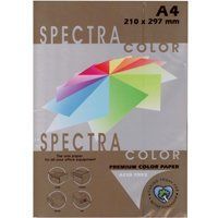Папір офісний кольоровий Spectra_Color А4 250 арк темний, 160 гр/м2, темно-коричневий 44А фото