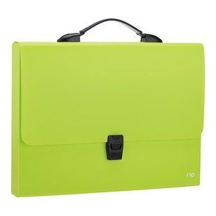 Портфель Deli 1вiд А4 Rio на замку EB50002 фото