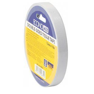 Скотч канцелярський Economix 12 мм х 10 м двосторонній E40831 фото