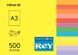 Папір офісний кольоровий насичений А3 80 гр/м2 500 арк Rey Adagio, золото 60 16.7391 фото 2