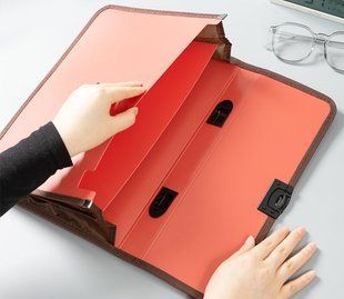 Портфель Deli 2вiд А4 Magic Cube Line на замку E39634 фото
