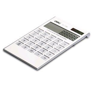 Калькулятор настільний Deli LCD 1256, 8 розрядів, 143 х 90 х 28 мм 1256 фото