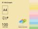 Папір офісний кольоровий Spectra_Color А4 100 арк пастель, 80 гр/м2 16.4183 фото 1