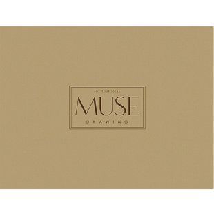Альбом для змішаних технік MUSE А4+ 20 арк склейка PB-GB-020-029 фото
