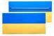 Конверт Євро DL кольоровий 80 г/м2 з відривною стрічкою, жовто-синій 2240-113 фото 1