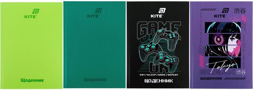 Щоденник шкільний Kite твердий, А5, Break k26-262-16 фото