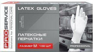 Рукавички PROservice 100 шт латексні Professional 17200920 фото