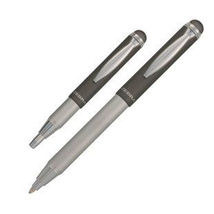 Ручка кулькова Zebra Telescopic Stylus металева 0,7 мм, синій - фото