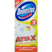 Освiжувач для сантехнiки Domestos стiкер Лимонна свіжість 20 х 30 мм 67047233 фото
