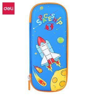 Пенал Deli Ракета, 1 вiдд BC115-E21 фото