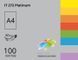 Папір офісний кольоровий насичений А4 80 гр/м2 100 арк Spectra_Color , сірий 272 - фото 1